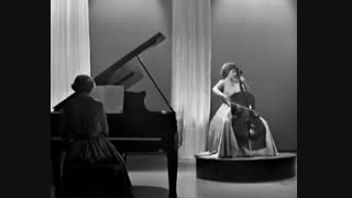 اجرای قطعه  Allegro appassionato Op.43 از Jacqueline du Pré و Saint-Saëns