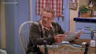 سکانسی خنده‌دار از سریال The King of Queens