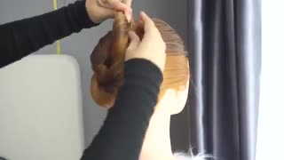 آموزش مدل مو دخترانه رول آسان- مومیس مرجع و مشاور مو