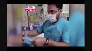 به هیچ وجه روی ماسک خود الکل نزنید!