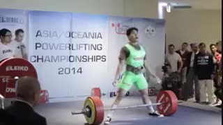 انجام ۳۱۰ کیلوگرم ددلیفت توسط فردی با وزن ۷۴ کیلوگرم