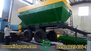 کودپاش پشت تراکتوری