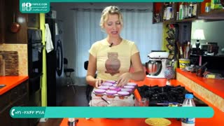 آموزش مراحل پخت کیک زرد آلو مقوی