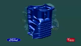 انیمیشن قطعات موتور خودرو