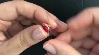 انگشتر آبی مشکی