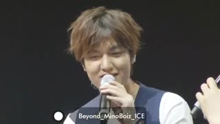 مصاحبه لی مین هو در مورد عادت های نوشیدنی و آهنگ مورد علاقش