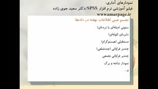 آموزش SPSS- دکتر سعید جوی زاده-قسمت 44