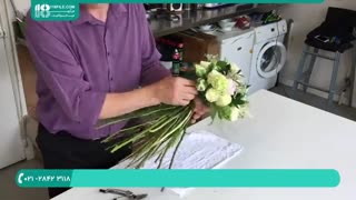 آموزش و نکات گل آرایی با گل رز و داوودی
