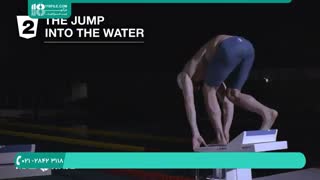 تکنیک شیرجه زدن غریق نجات در دریا