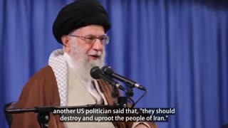 U.S.; the enemy of Iran's nation