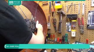 سرویس کردن و تمیزکاری پنکه درام صنعتی