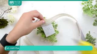 روشی ساده و زیبا برای ساخت دستبند با گل