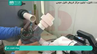 نصب پمپ آبنما سنگی و مراحل ساخت آبشار مصنوعی