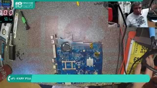آموزش تعمیر و تعویض مادربرد لپتاپ Samsung NP-300E