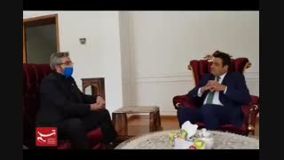 دیدار معاون رئیس قوه قضاییه با سفیر لبنان