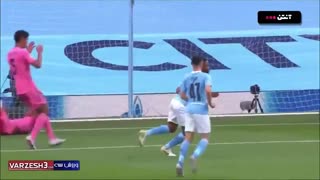 گلهای بازی منچسترسیتی 2 - رئال مادردید 1