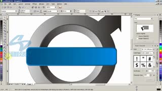 طراحی آرم ولوو با کورل دراو @emad.cdr