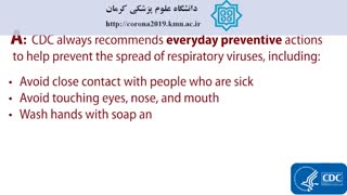 توصیه های مرکز کنترل بیماری های آمریکا در پیشگیری از ابتلا به کووید ۱۹