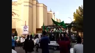 مراسم جشن شادی و امید خیابانی در جوار مسجد حضرت ولیعصر(عج) شهرک شهید محلاتی