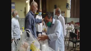 یازدهمین مرحله طرح همدلی و احسان مسجد ولیعصر(عج) شهرک شهید محلاتی