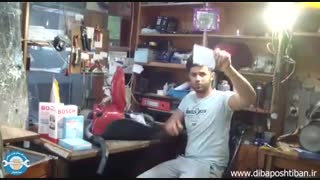 “ بررسی علت داغ شدن بیش از حد جارو برقی بوش”