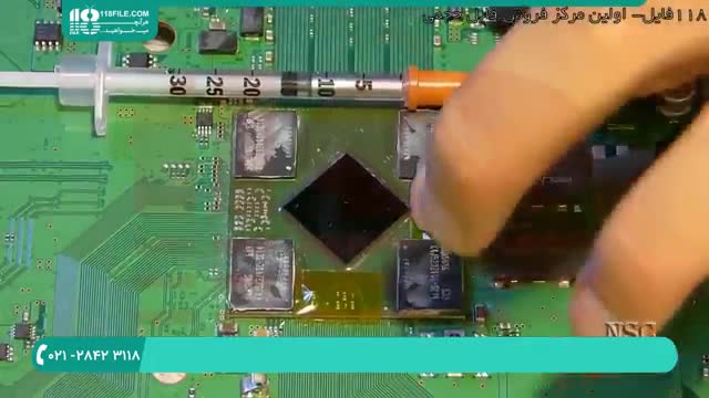 Ps3 Microprocessor تعمیر CPU و GPU دستگاه بازی PS3 با خمیر سیلیکونی - نماشا