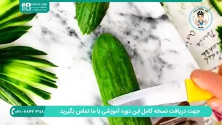 آموزش چند ایده ی جالب برای تزیین ظرف سالاد با خیار