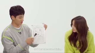 بازی و مصاحبه سونگ کانک و کیم سوهیون(دختر) و جونگ گا رام سریال آلارم عشق۱