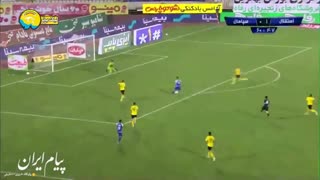 گلهای بازی استقلال تهران 2 – سپاهان صفر ؛ استقلال هم به جمع 4 تیم پایانی پیوست