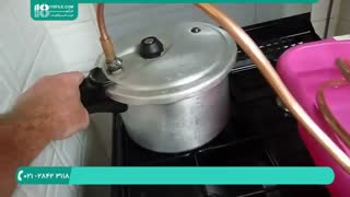 آموزش عطر سازی با اسطوخودوس به روش تقطیر