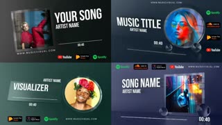 4 ویژوالایزر آهنگ افترافکت حرفه ای