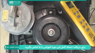 نحوه باز کردن و عیب یابی موتور ایندوسر کوره کولرگازی