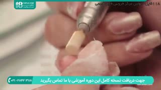 آموزش مراحل ترمیم و کاشت ناخن ژله ای