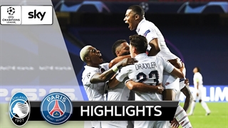 خلاصه بازی آتالانتا 1 - پاری سن ژرمن 2 از مرحله یک چهارم نهایی لیگ قهرمانان اروپا