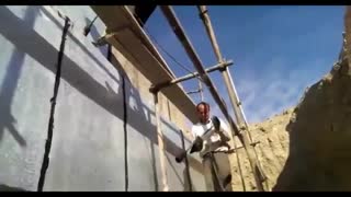 نصب ایزوگام روی دیوار