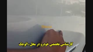 کارشناسی تخصصی خودرو در محل : << الوچک >>