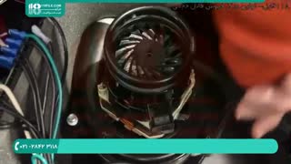 آموزش تعمیر موتور جاروبرقی با عیب یابی آن