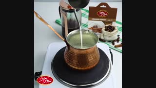 شیر قهوه دارچینی