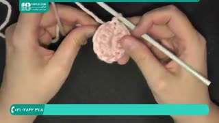 آموزش راحت بافت کلاه مدل گل بسیار شیک