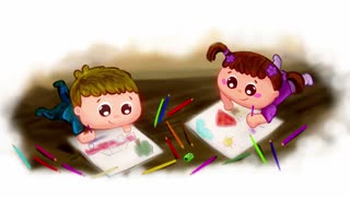 قصه های کودکانه انگیلسی- سهند و سانای