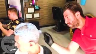 رنگ مو مردانه سفید 09123019243