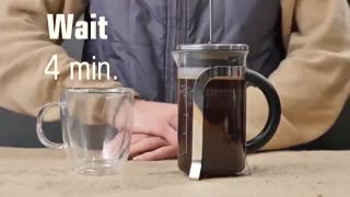 طرز تهیه قهوه فرنچ پرس