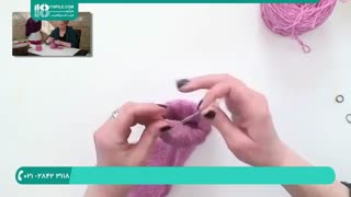 نحوه بافت جوراب ساق بلند برای بزرگسالان