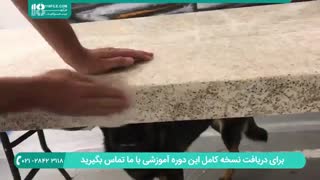آموزش ساخت میز چوبی با رزین اپوکسی به رنگ سفید