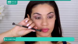 آموزش آرایش و میکاپ صورت کشیده و سبزه