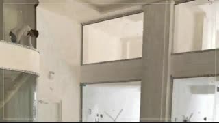 نرده شیشه ای (هندریل شیشه ای - جان پناه شیشه ای) نمونه کار شرکت الودر ۷