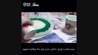 آموزش بافت با رنگ پودری و میکروبی