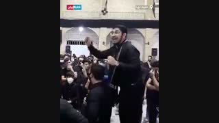 برگزاری مراسم نخلبرداری در میبد یزد بدون توجه به هشدارها