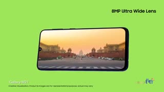 ویدئوی زیبا از معرفی رسمی گوشی سامسونگ مدل‌ Galaxy M21