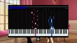 آهنگ پیانو باربی در قصر الماس